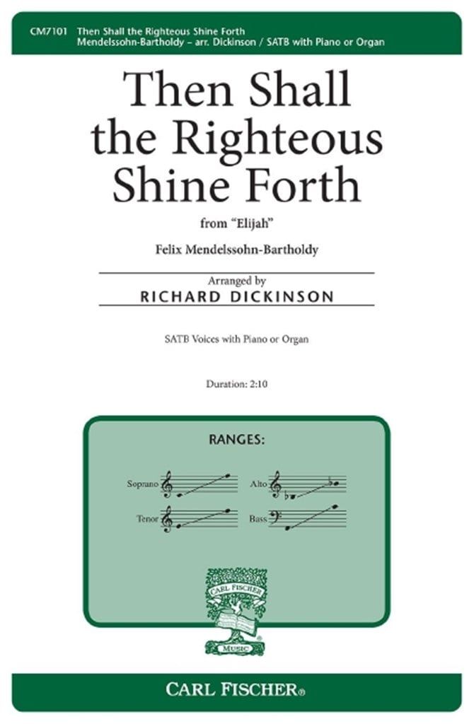 Then Shall The Righteous Shine Forth